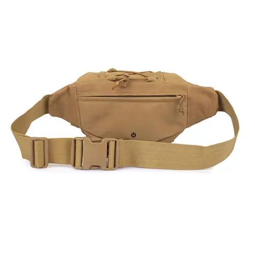 Tactical MOLLE-Compatible Waist Pack with Multi-Pocket Storage